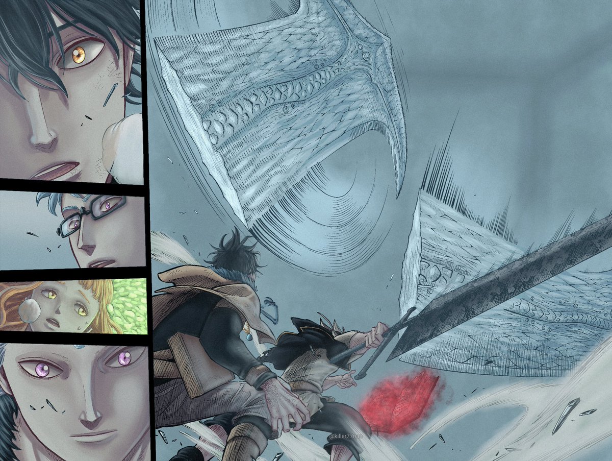 Asta to the rescue

#BlackClover 
#ブラッククローバー