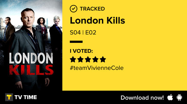 Sarah_L_King's tweet photo. I've just watched episode S04 | E02 of London Kills! https://t.co/SrViz3I7PA #tvtime https://t.co/d91o8lp2CT