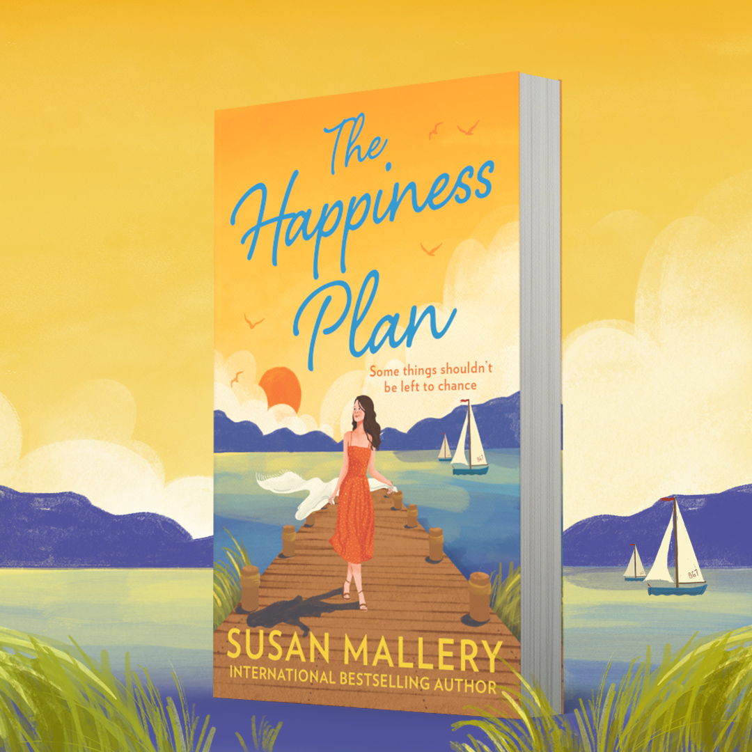 Mills & Boon (@millsandboon) on Twitter photo The Happiness Plan is the joyful new novel by bestselling author <a href="/SusanMallery/">Susan Mallery</a>!
If you want a book with dual narratives, beautiful love stories, and a friendship group you'll long to be a part of - this is it ☀️⛵️
Pre-order ➡️ ow.ly/enCs50OVZL2 The Happiness Plan is the joyful new novel by bestselling author <a href="/SusanMallery/">Susan Mallery</a>!
If you want a book with dual narratives, beautiful love stories, and a friendship group you'll long to be a part of - this is it ☀️⛵️
Pre-order ➡️ ow.ly/enCs50OVZL2