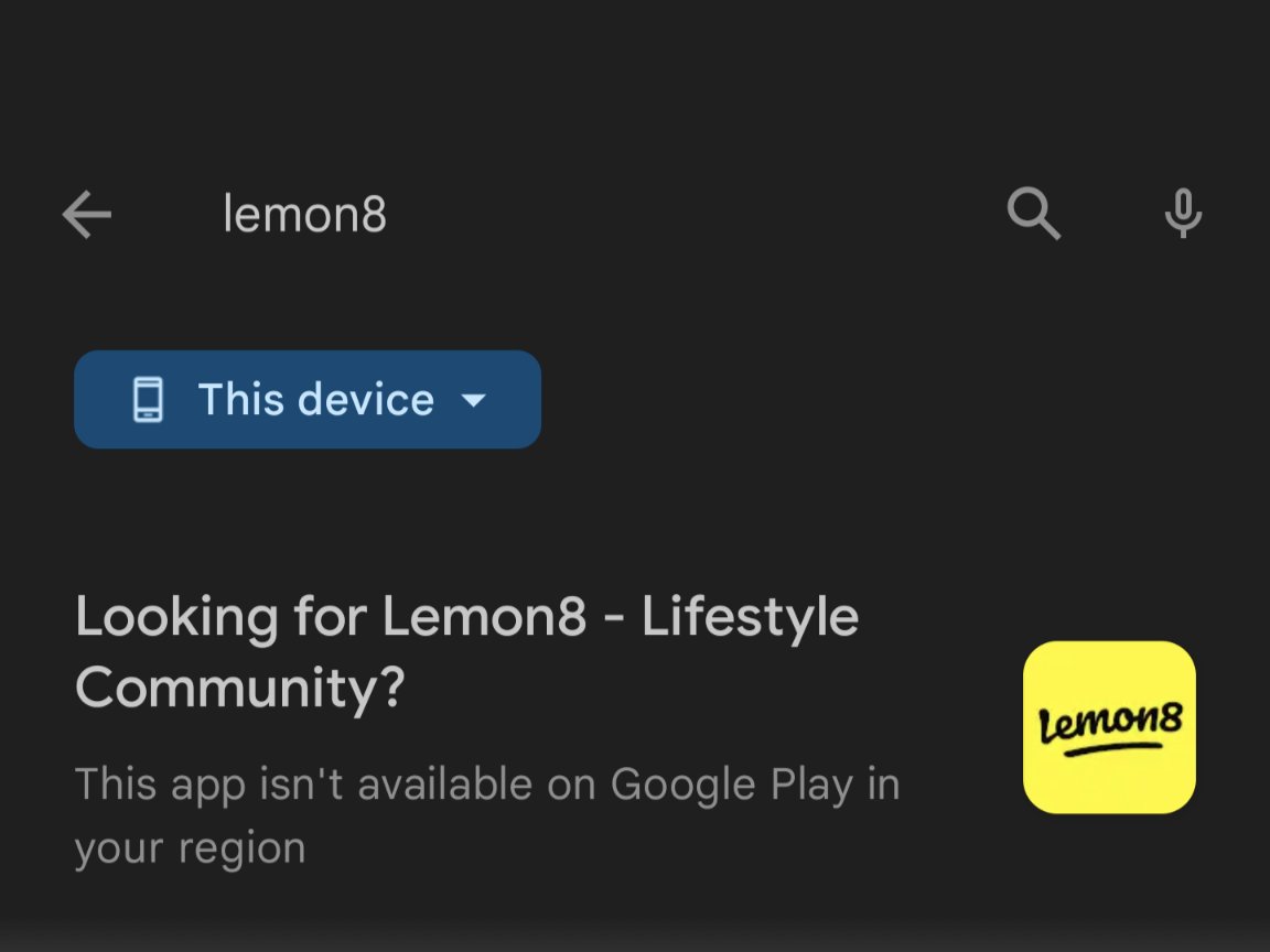 Any word on when #lemon8 will be avail in Canada?