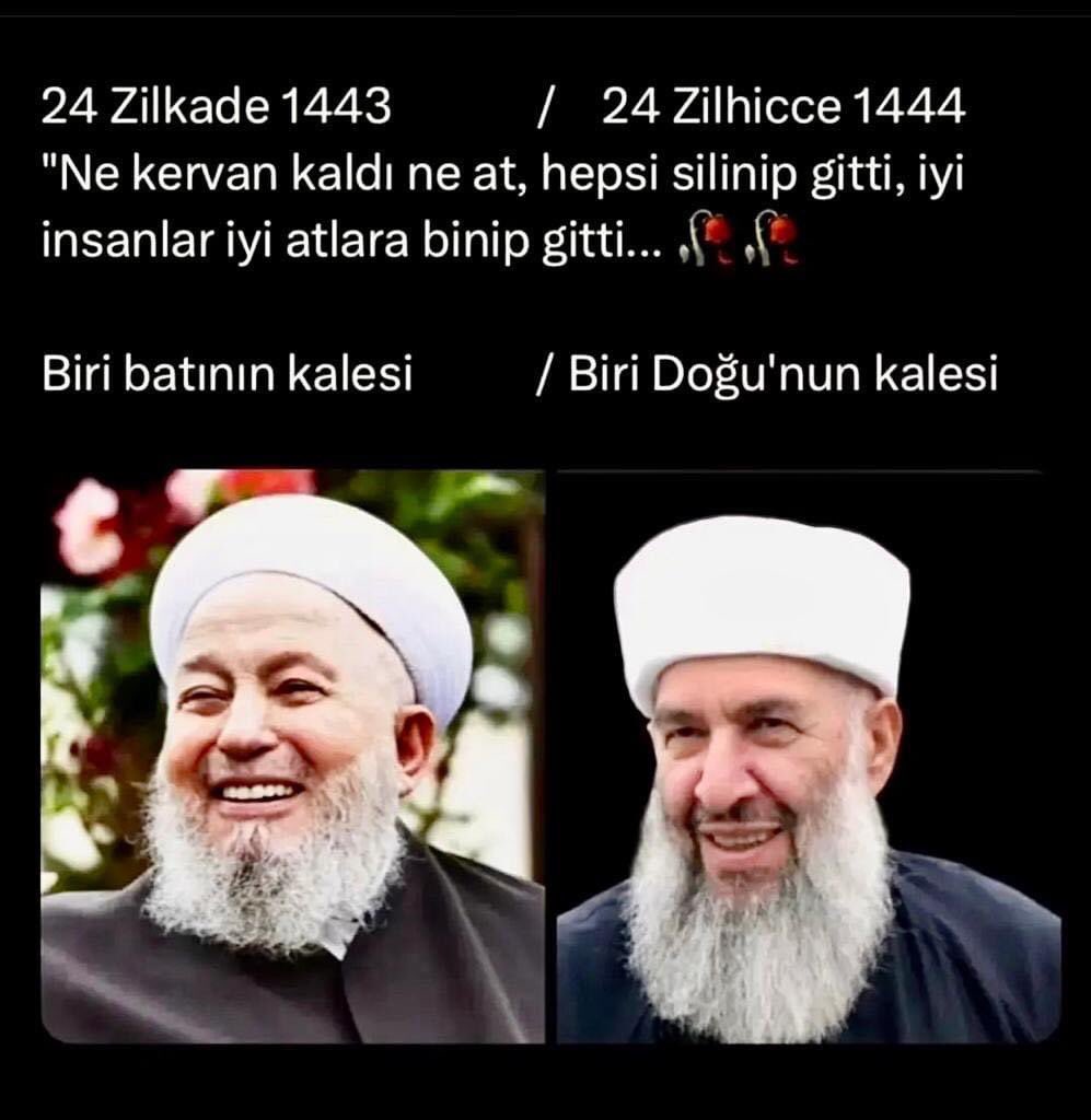 Efendimiz Sallallahu aleyhi ve Sellem buyurdular Âlimin ölümü İslâm,da açılan bir gediktir Darimi, Mukaddime, 32,1/351 Merkâd-ı şerif,de Sultanlar ve izinden gidenler var