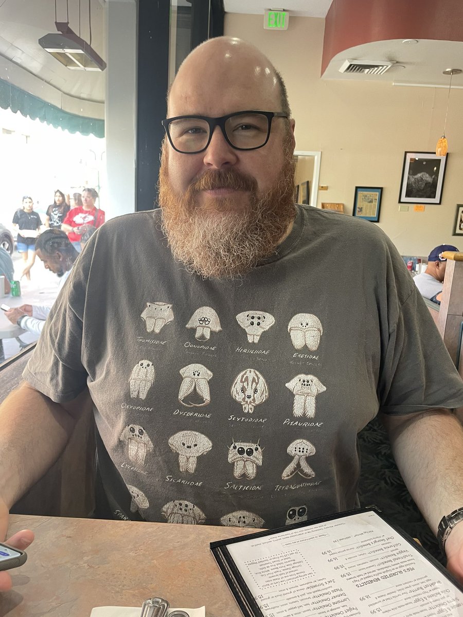 flygirlNHM's tweet photo. Honestly @Bertonemyia - you dressed for a completely different conference…

#FlyKiller 

#ICDX (T-shirt made by @ThomasShahan ) https://t.co/iUfYHuugF4