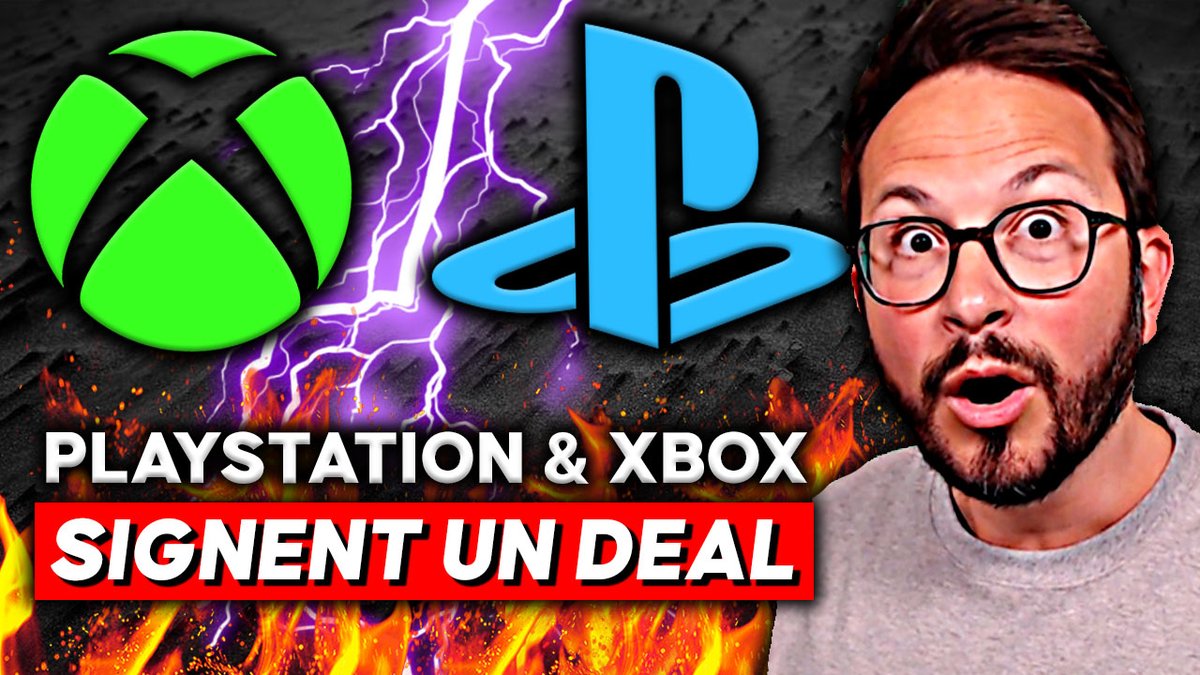 JulienChieze's tweet photo. Ça vient de tomber : au bout du suspense, #PlayStation et #Xbox signent un DEAL HISTORIQUE 🔥

Voici mon décryptage ➡️ https://t.co/plp5eKvLrN https://t.co/03er6Q3Wtk
