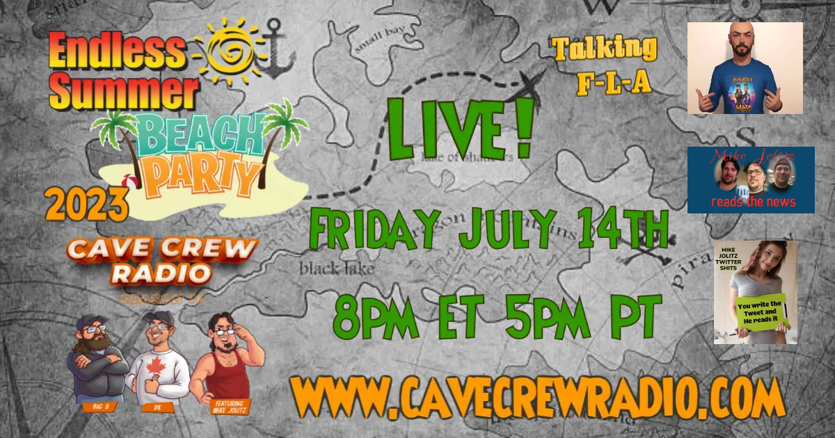 #NewRelease  I'm encapsulated in gel, urine stench Japan, chicks jumping on a trampoline,  a guy named Travis, and Big gulp battery!
cavecrewradio.com/season-10/2023…
ttp#Youtube  youtube.com/watch?v=f6cdrv…
download podcast taplink.cc/cavecrewradio  #PodernFamily #PodcastAndChill #podcast