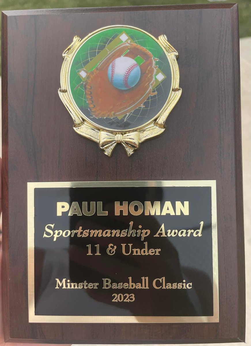 Jomez26's tweet photo. Congratulations to our @BathWildcatBASE 11U team finishing as a semifinalist at the @PlayBallMinster Tournament, 3-0 in pool play and falling to a really good Russia team in bracket play. I’m most proud of our boys being awarded the Paul Homan Sportsmanship Award! #Build1t https://t.co/T0MIlcKKlC