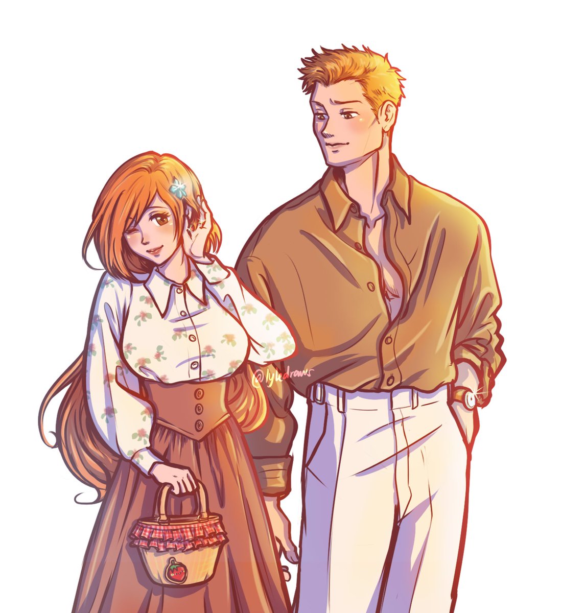 lyledraws's tweet photo. Date💕💕💕
🍓🧡🍞
#ichihime #orihime #ichigo #bleach #fanart https://t.co/iLaJf25H5D