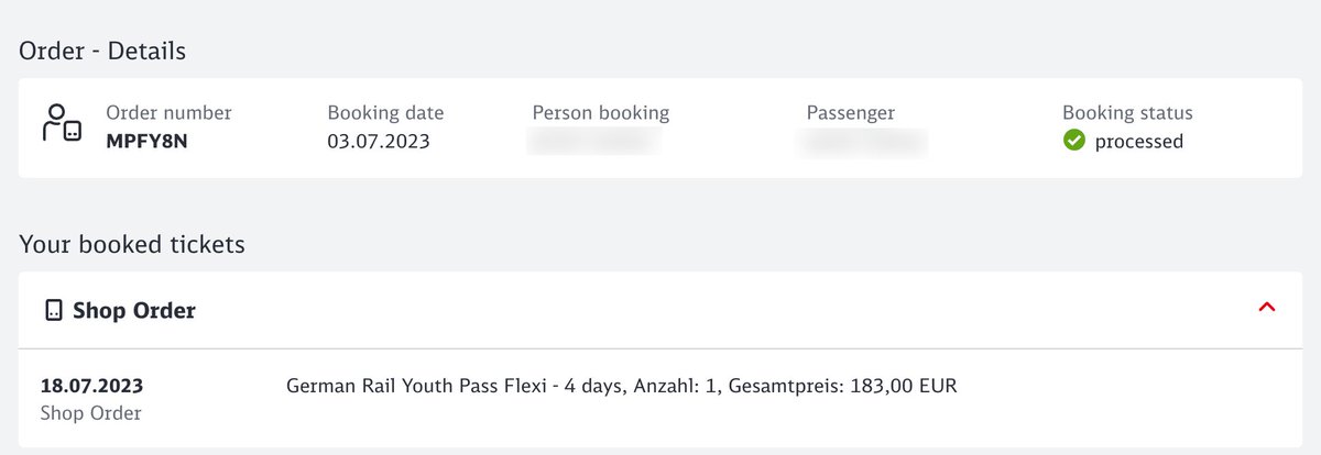 lcamiro's tweet photo. @DB_Bahn This is the booking and it was charged to my Credit Card on July 4. The order details are attached. https://t.co/YLmhRrMCRr