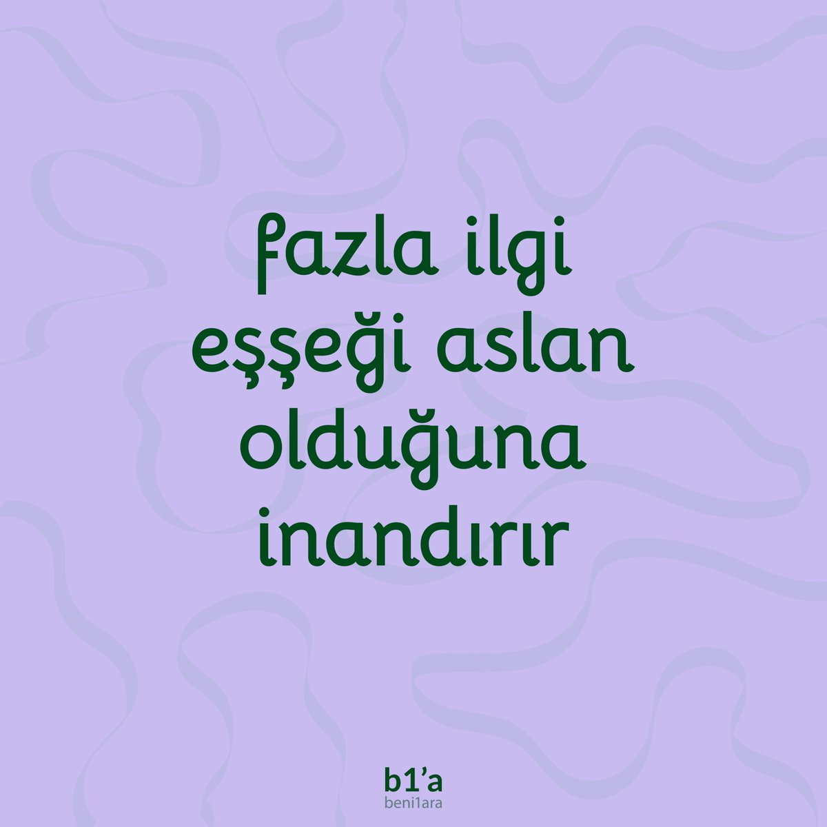beni1ara's tweet photo. fazla ilgi eşşeği aslan olduğuna inandırır 🫥 https://t.co/YLkEt3RrmE