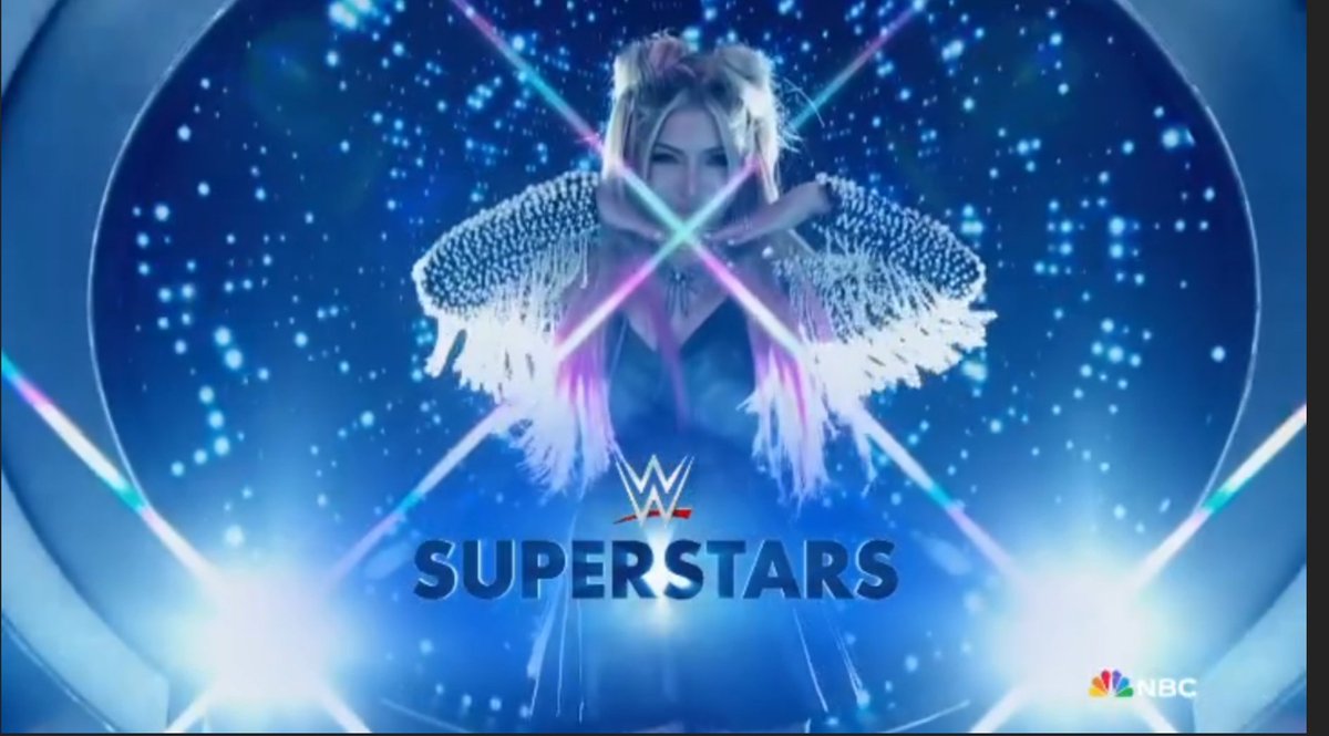 @AlexaBliss_WWE will be on the #WeakestLink this Monday on NBC!! 🖤🤗

@NBCWeakestLink #ClassicPose