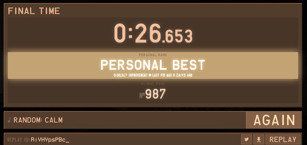 Fastest_EU's tweet image. sub 27 tetris sprint - tetr.io/#R:VHYpsPBc_