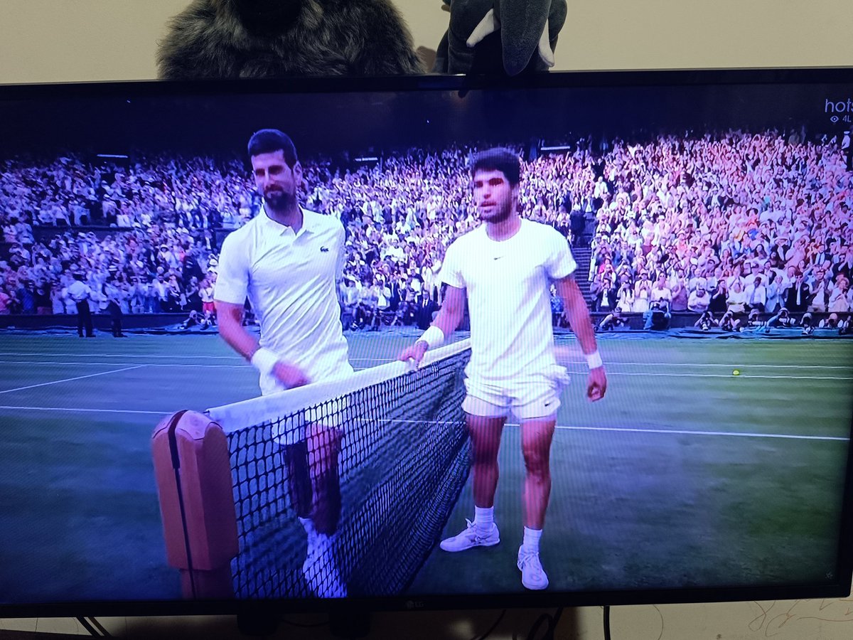 Absolutely great tennis after a long long time. Carlos new Champion. Real Deal #WimbledonFinal