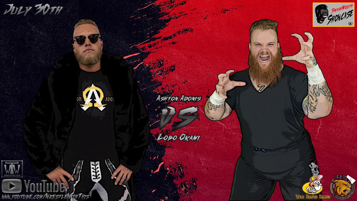 🚨OFFICIAL🚨 As announced by <a href="/DeputyMikeWWT/">Mike James</a>, the self proclaimed Alpha &amp; Omega <a href="/Ashton_Adonis_/">Ashton Adonis</a> must step into the ring with a true alpha male in the form of <a href="/LOBO_OKAMI/">LOBO ŌKAMI</a> at #WWTShowcase 53 ‼️

Sunday, July 30th at 7:00 PM EST 

youtube.com/@WrestleWithTh… | SUBSCRIBE NOW