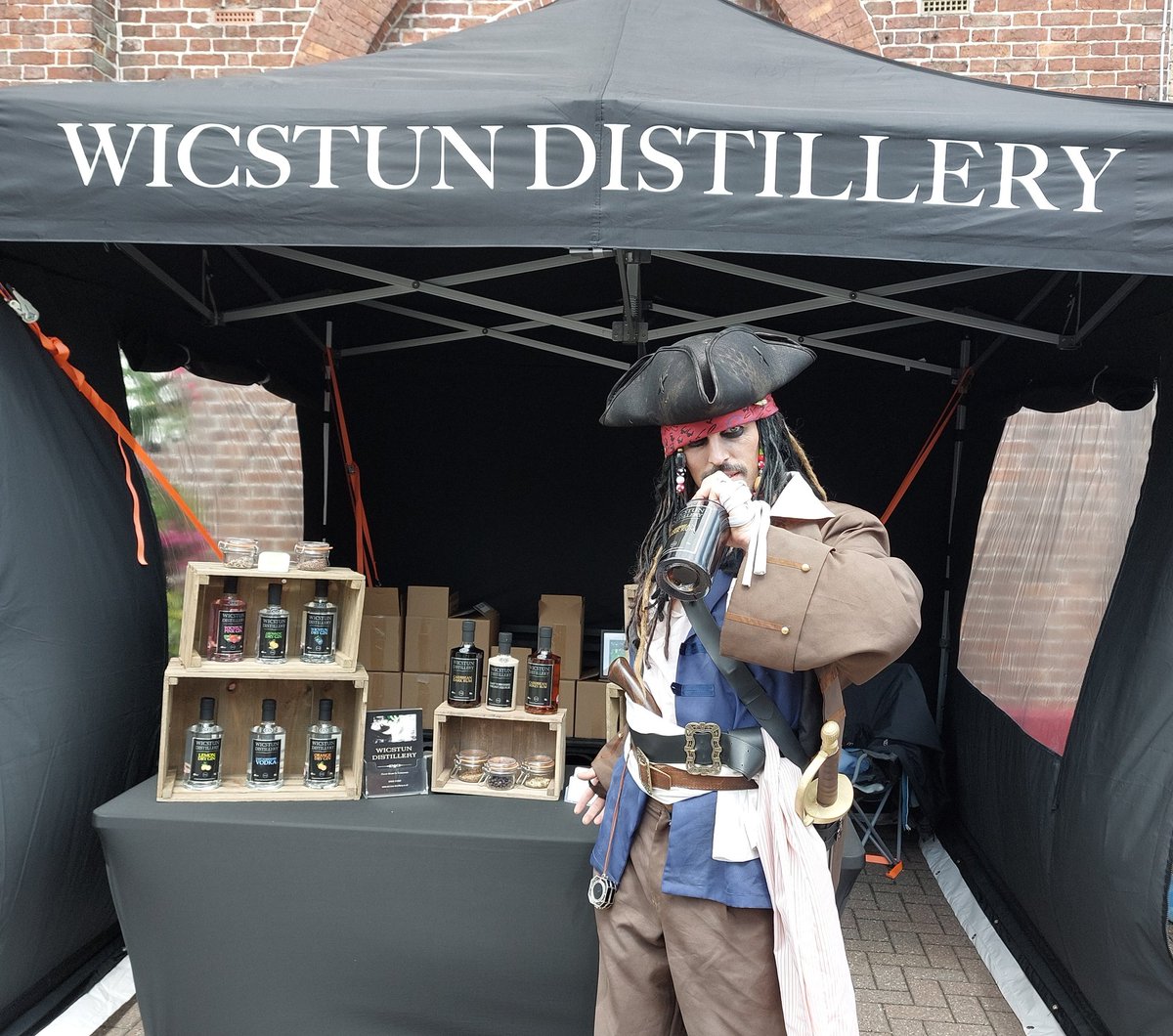 Capt Jack Sparrow was enjoying  our Caribbean Dark Rum today