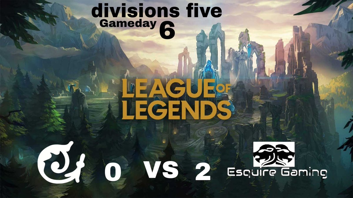 Gameday 6

‼️Playoff-Baby‼️

‼️Boom direkten Konkurrenten besiegt‼️

‼️Unsere Jungs sichern mit 2 Siegen die vorzeitige Playoffs‼️

#winner #lol #leagueoflegends #esport
#gameday #esquiregaming #team
#neuesteam #primeleague #einteam
#einziel #aufstieg #playoffs #playoffsbaby