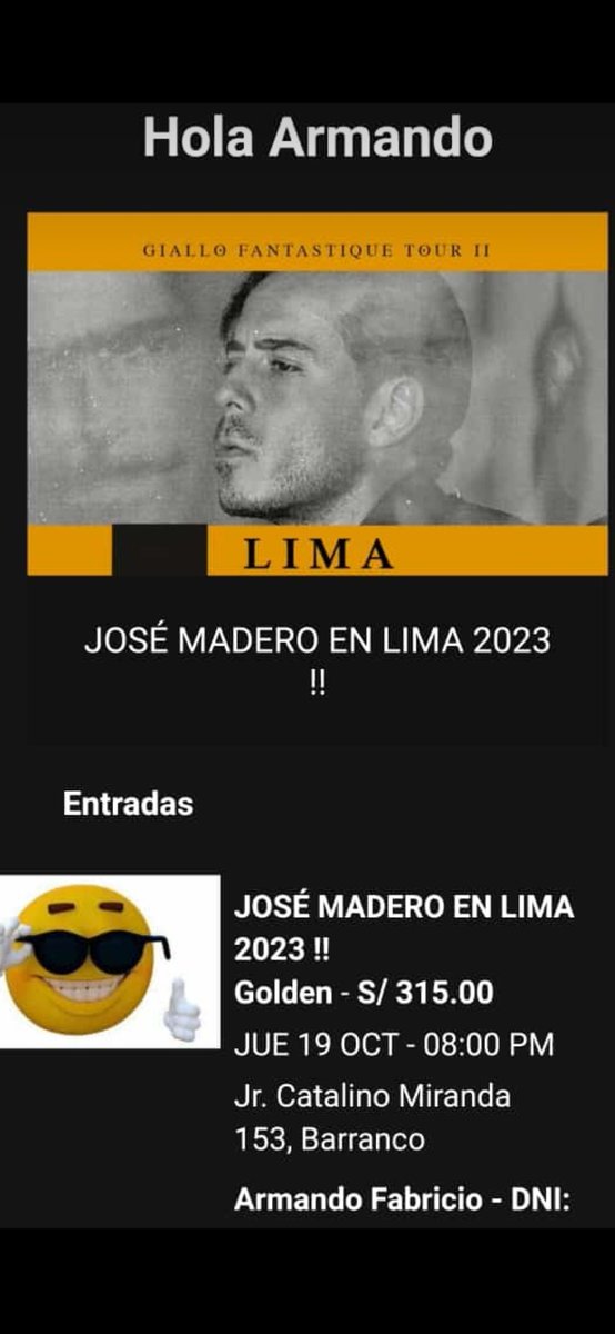 schaefers13a's tweet photo. @MemoClass @jose_madero @ClassMusic En Perú por favor, para el concierto en Lima. Muero por conocer a pepe 😭😭 https://t.co/PzfMqOuI2n