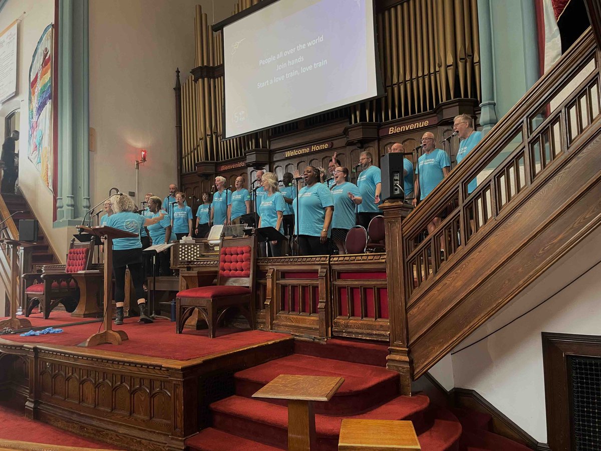 kristynwongtam's tweet photo. This year marks @MCCToronto’s 50th anniversary. They’ve been a Christian home for many in the 2SLGBTQIA community. I recall the first time I walked into this vibrant, inclusive &amp; progressive church. Like many I was changed by their affirmation. Bless them for all they do. ❤️ https://t.co/YWuJ2SN539