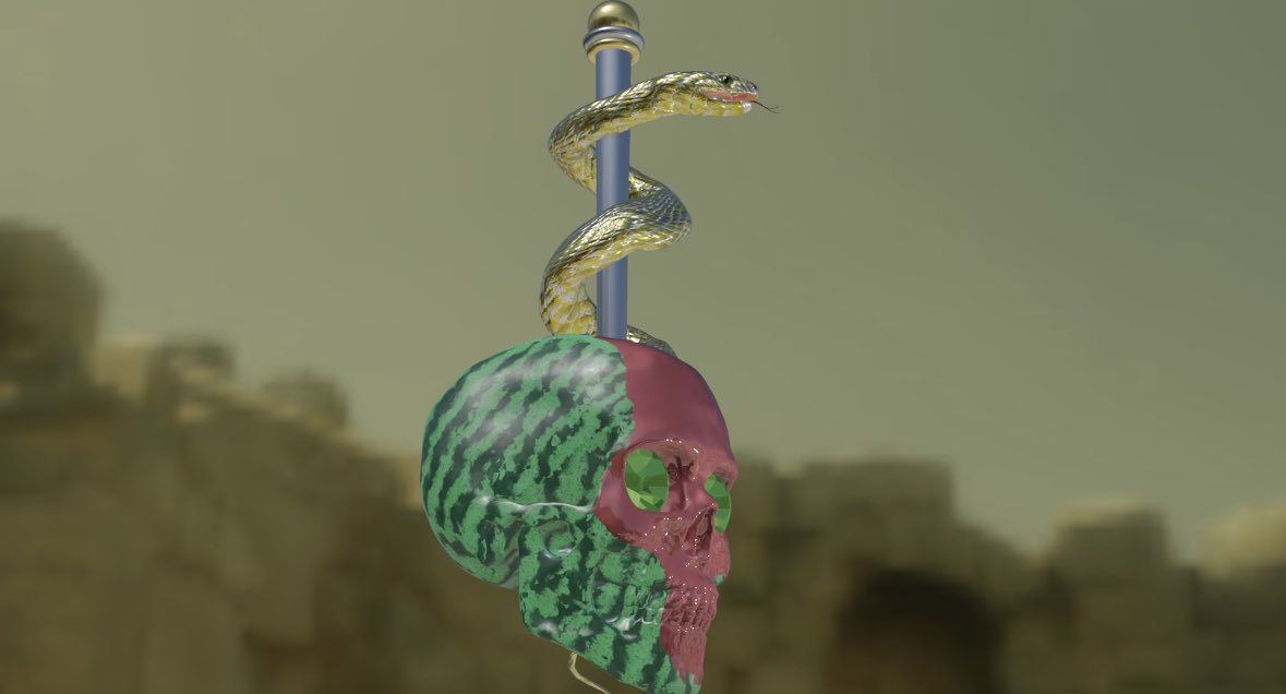 My boy <a href="/STUFFDOE_ETH/">Reparations.Sol</a> blessed my wallet with one of his creations 🫶🏽 thank you my guy for not only sharing but also letting me own on the blockchain forever!