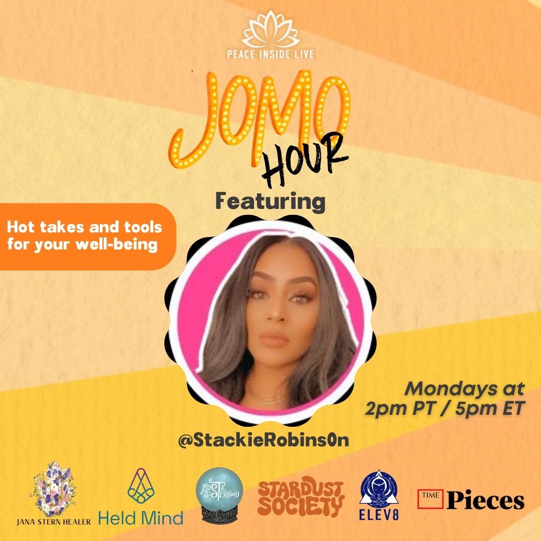 This week's JOMO Hour is going to be focused on money mindset!  We are excited to have special guest <a href="/StackieRobins0n/">Stax ♠️</a> of <a href="/Stockianas/">Stockianas</a>  join us at 5pm et/2pm PT.

Don't get FOMO,  set your reminder for tomorrow's space now!

x.com/i/spaces/1YpKk…