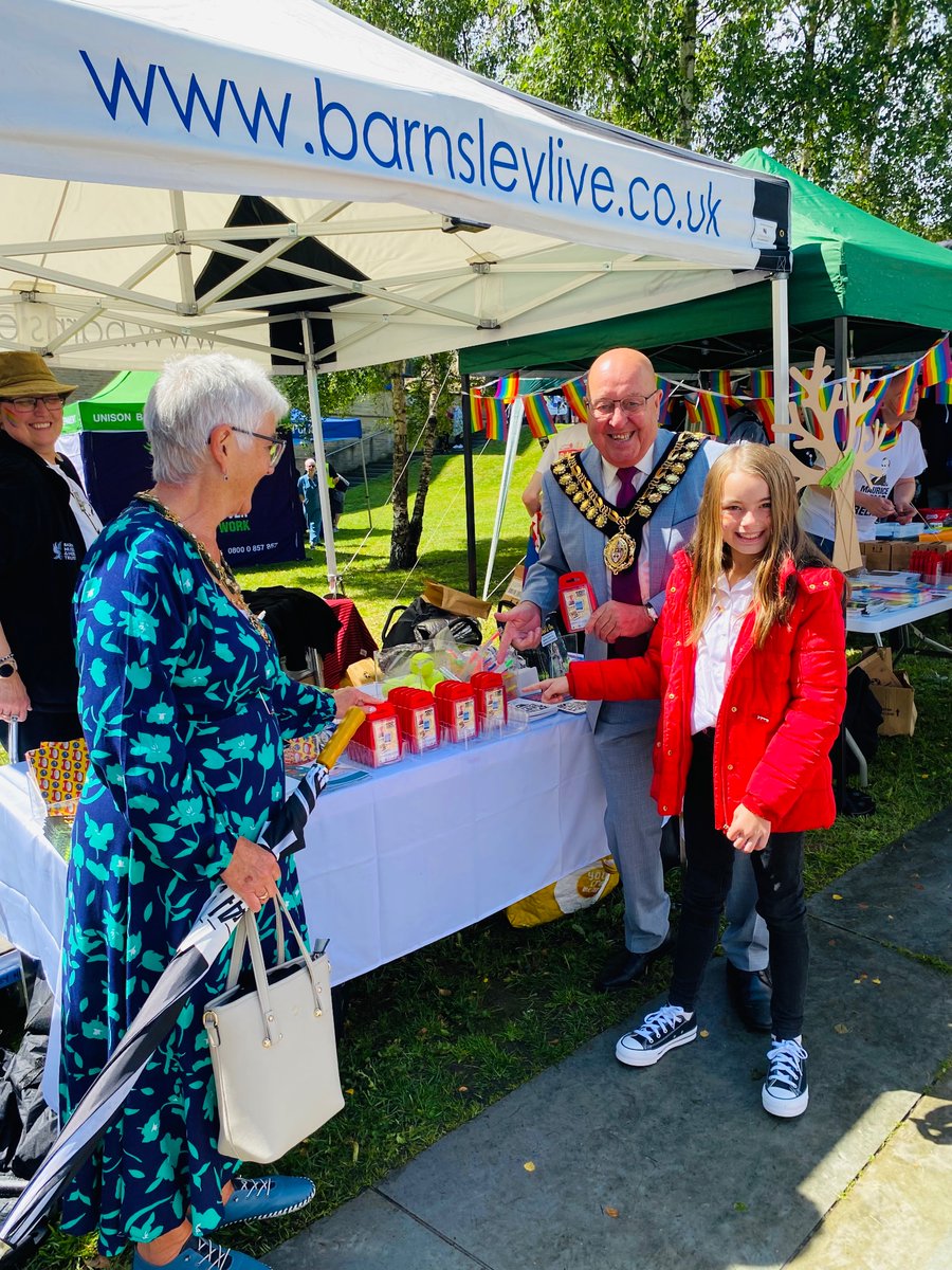 BarnsleyMuseums's tweet photo. Thanks to everyone who joined us for #barnsleypride2023 yesterday.

The rain 🌧️ didn’t stop the fun and we had an absolutely brilliant day ❤️

https://t.co/bZgkV90hTN https://t.co/EEEX4WSlWQ