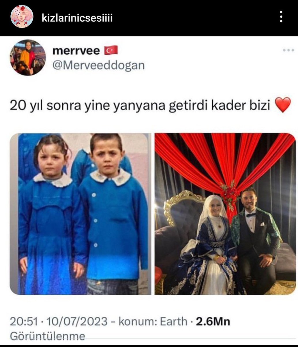 Merveeddogan's tweet photo. Dillere destan bir düğün yapalım dedik , İnstagram ve Twitter 'a destan bir düğün oldu 😅. https://t.co/aUbsPg4jBg