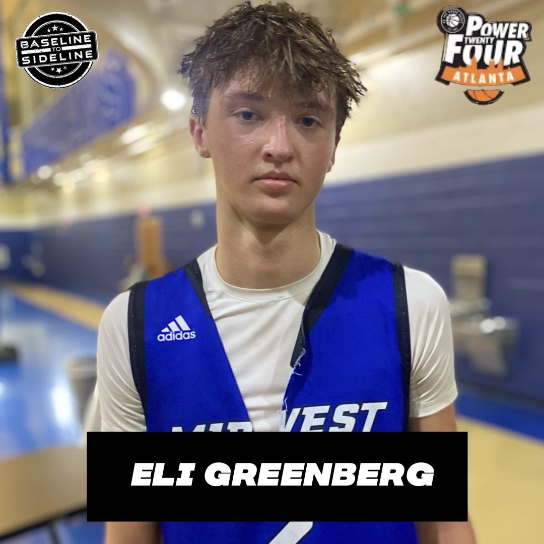 Another solid shooting performance for ‘25 Eli Greenberg. The Centerville High product scored 16 pts hitting 4 triples. #Power24
