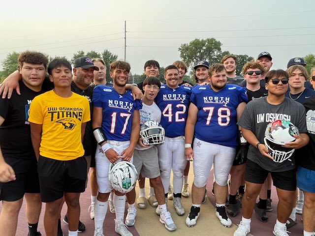 Congratulations to these 3 on closing out their careers with tremendous success!  We are very proud of AJ, Cason, and Elliott!  They had a ton of support!  #GoJays #GoNorth #49-7