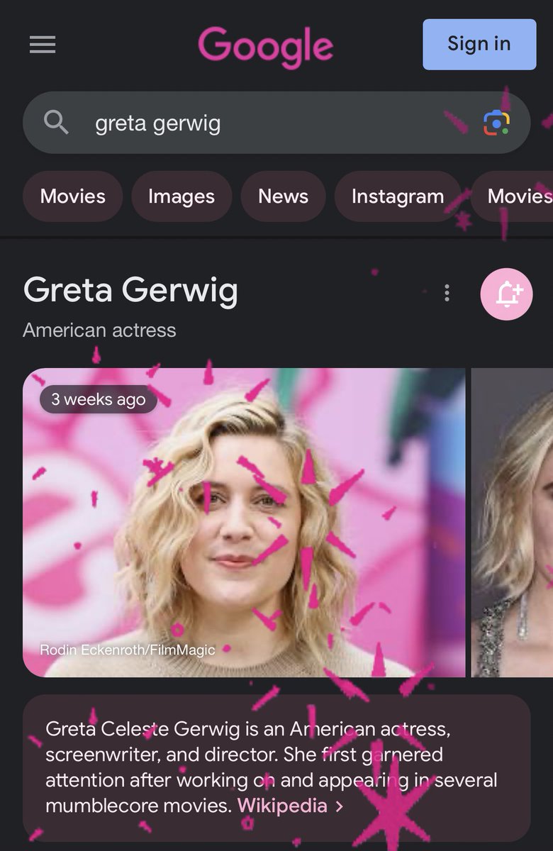 RT @FilmUpdates: Google “Greta Gerwig”, “Margot Robbie” and “Ryan Gosling” https://t.co/rqBPJvDwGd