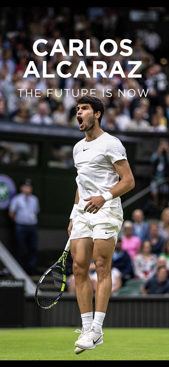 Add Djokovic, Federer and Nadal into a mixer and shake it !!! <a href="/carlosalcaraz/">Carlos Alcaraz</a>