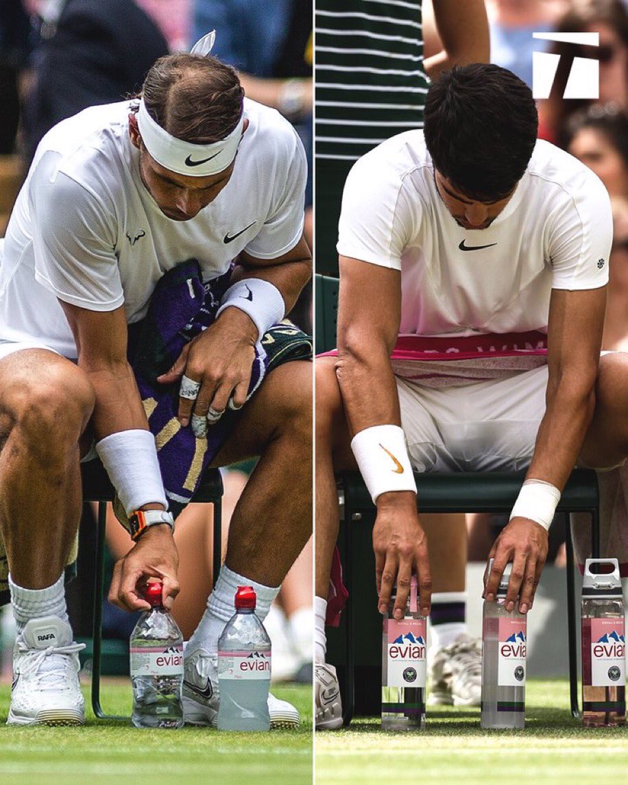 <a href="/RafaelNadal/">Rafa Nadal</a> <a href="/carlosalcaraz/">Carlos Alcaraz</a> Learning from the best