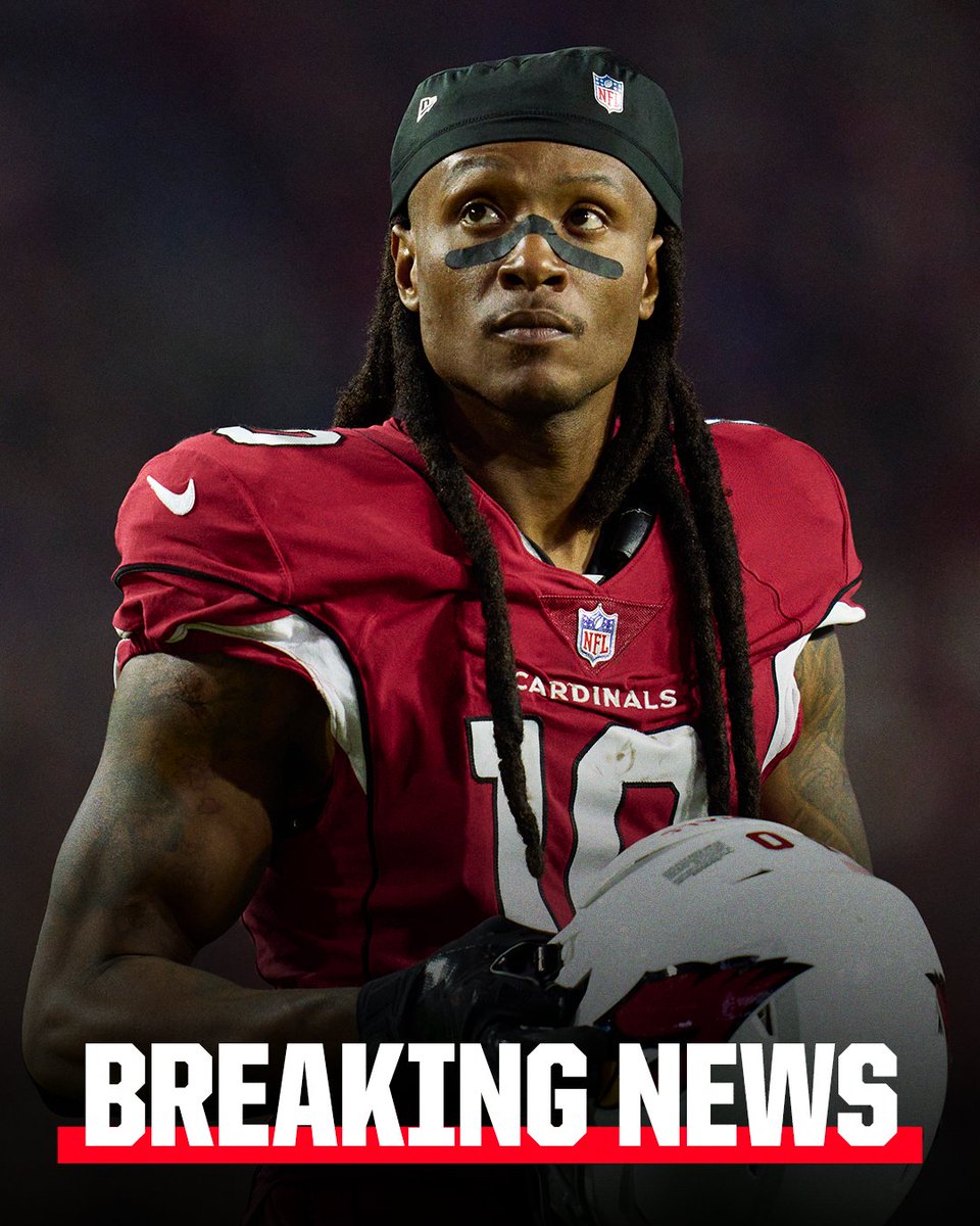 espn's tweet photo. Breaking: DeAndre Hopkins is expected to sign with the Tennessee Titans, sources told @diannaESPN. https://t.co/bMNk2cUhBT
