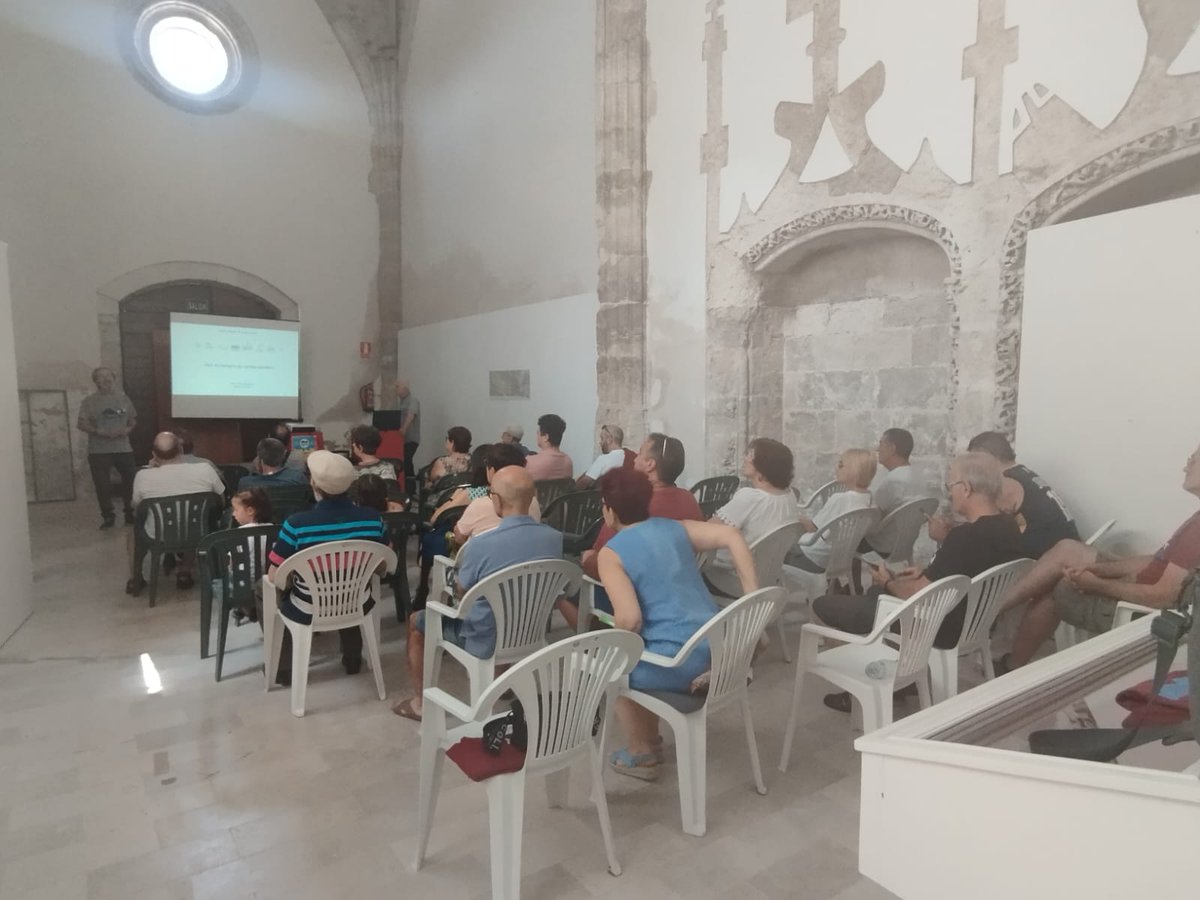 cegafest's tweet photo. 📷Muy interesante la charla que hemos tenido hoy, por parte de Francisco Heras sobre cambio climático‼💧🌏 https://t.co/tXyXCbrtWH