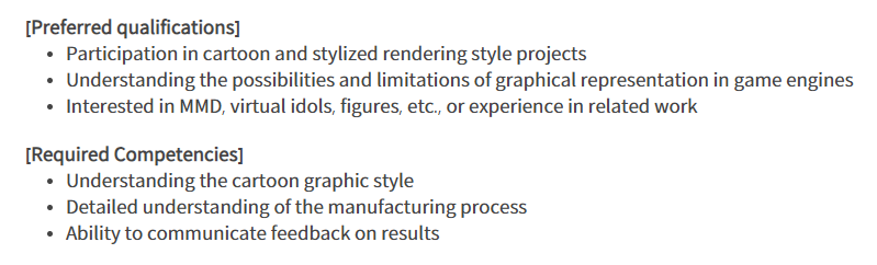 BTSARMYJobBoard's tweet photo. Hi ARMYs! 😁 @HYBEOFFICIALtwt has opportunity for Game Concept Artist (Character)

Practice wisdom while applying. 💜

https://t.co/n4LLb2Z0iV

#BAJBSouthKorea #BAJBDesign

*Rough translation via google translate. https://t.co/n7sm0XjwF3