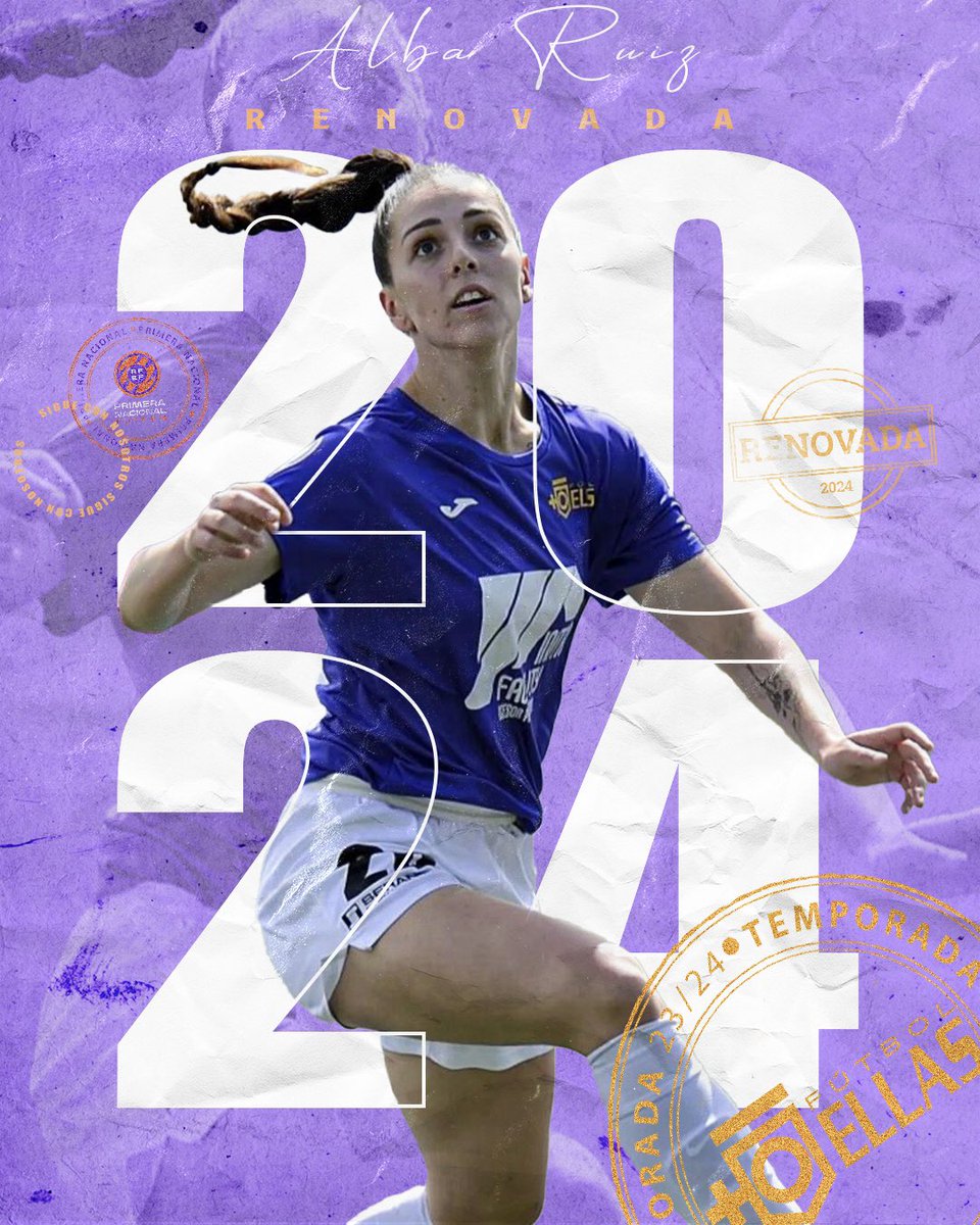 futbolellascff's tweet photo. #ALBARUÍZ2024
¡𝐀𝐥𝐛𝐚 𝐑𝐮𝐢́𝐳 pasará a ser jugadora del 𝐩𝐫𝐢𝐦𝐞𝐫 𝐞𝐪𝐮𝐢𝐩𝐨 la próxima temporada!🤩

La constancia, el trabajo y su buen hacer, dan sus frutos consiguiendo pasar de nuestro “filial” al primer equipo. https://t.co/lg7RUaBs3n
