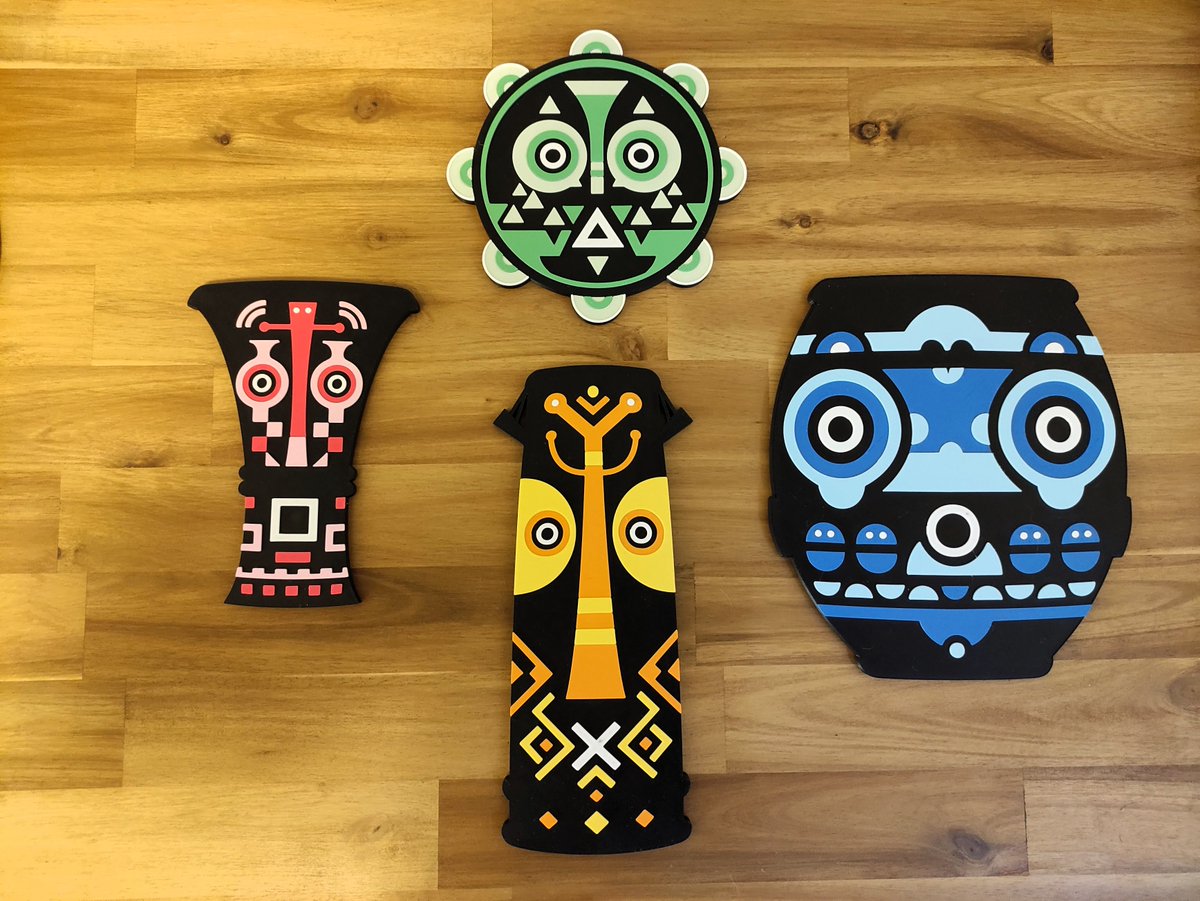 SimplefullCraft's tweet photo. Just heard about the #Ratatan news, so excited 🤩 And what a great timing 😱 Because we have been working for a few days on new #Patapon drums 🪘🎶 Available on the shop very soon, stay tuned 👀
Only want the Pon drum 🔵 ? It's already there 👉 https://t.co/zwgFW4JWLC https://t.co/gkS09gh0Ub