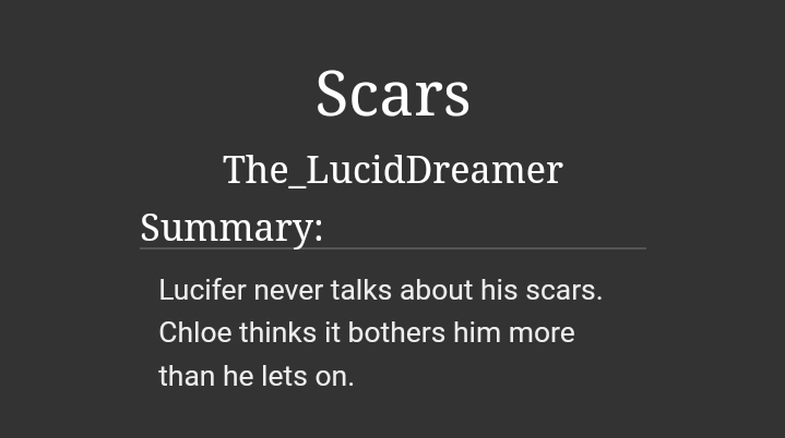 samarmy_OT7's tweet photo. Posted a One-shot... Check it out. 
#Lucifer #Luciferfanfic #fanfiction 
https://t.co/i108lQQIUU https://t.co/AvNK24I2tw