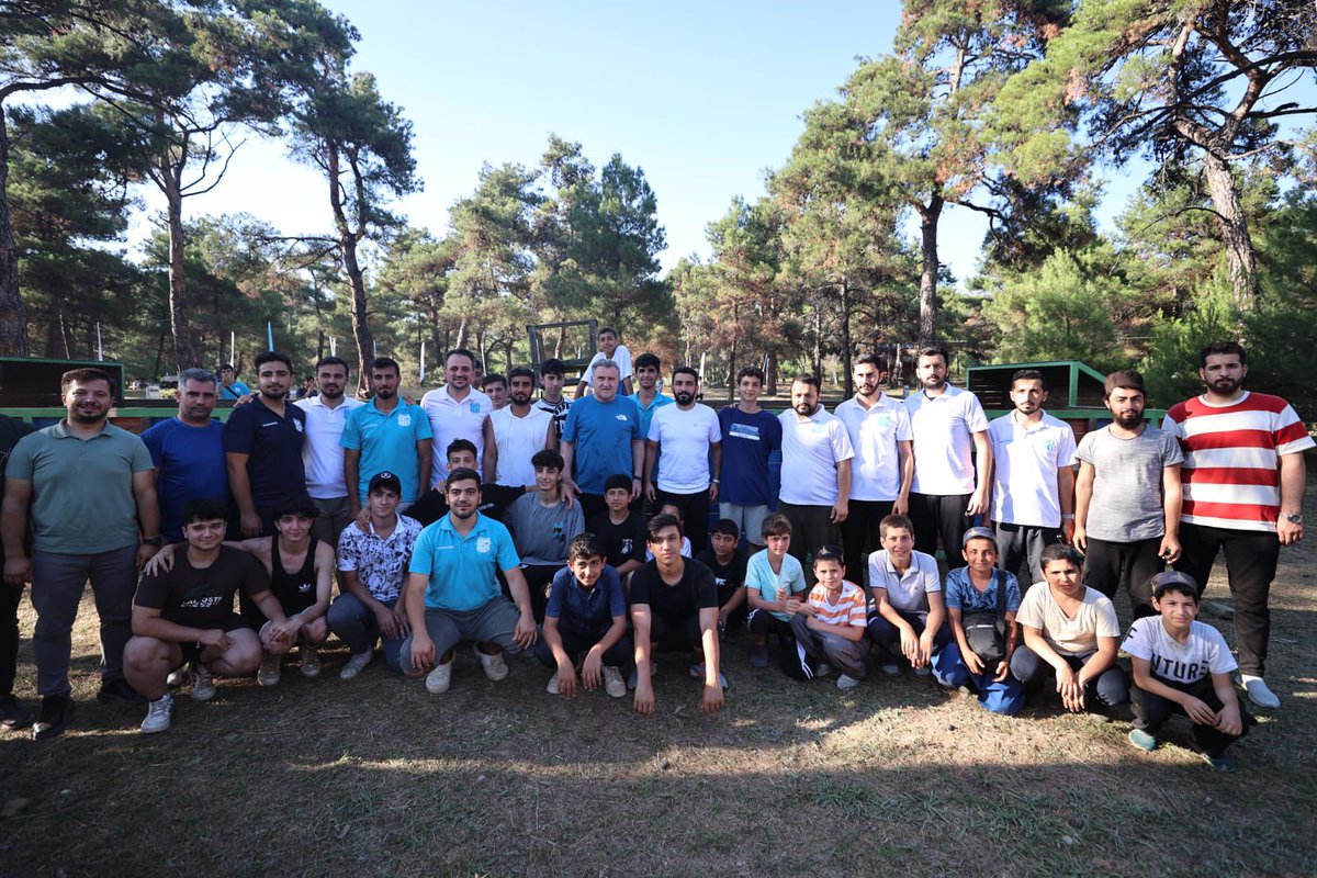 🏕️ TÜGVA İstanbul Lise Doğa Kampı’nda gençlerimizle bir araya gelerek harika vakit geçirdik.

Heyecanı ve coşkusuyla gücümüze güç katan gençlerimize teşekkür ediyorum.💫 #HeyecanBurada