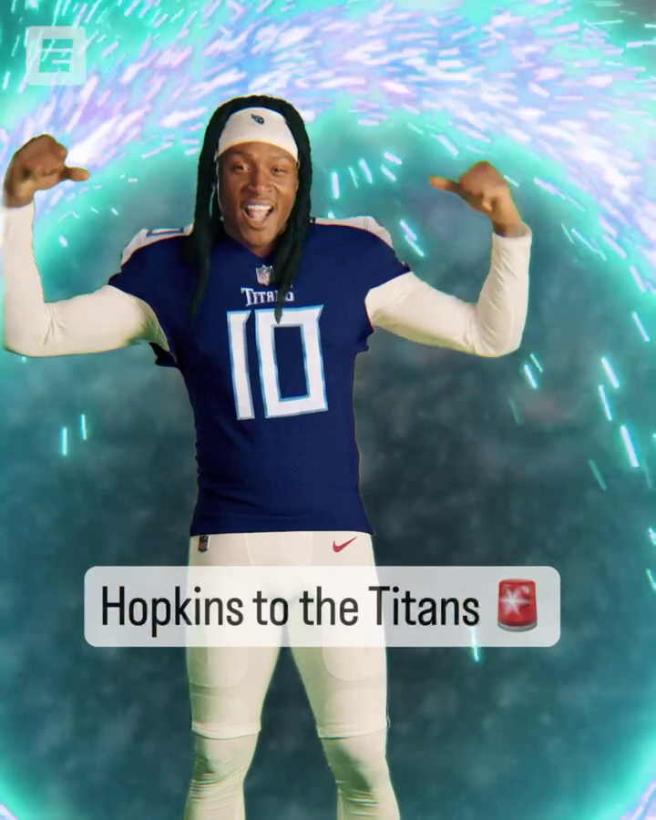 deandre hopkins jersey titans