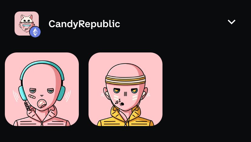 My love for Web.3 is beyond words. A month ago or so I was scammed and lost one of my most favorite nfts. The process of selecting my own traits for my nft was a mint unlike any other. I have been blesses by <a href="/CandyRepublic/">Candy Republic</a> with a replacement for my stolen nft. Speechless 💜🍌