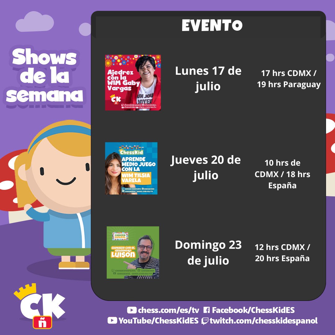 Luisón y su magia en ChessKid