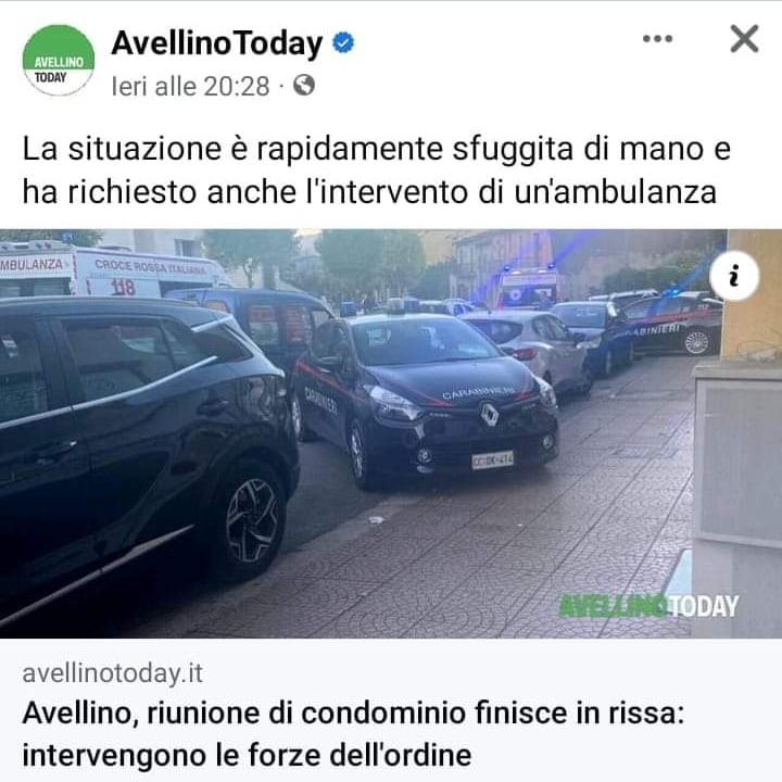 Le riunioni di condominio...quelle belle....🤣🤣

#notizieassurde #notiziedelgiorno #news #notiziedivertenti #condominio #risse #risseincondominio #risseincredibili #Avellino #provinciadiavellino #campania