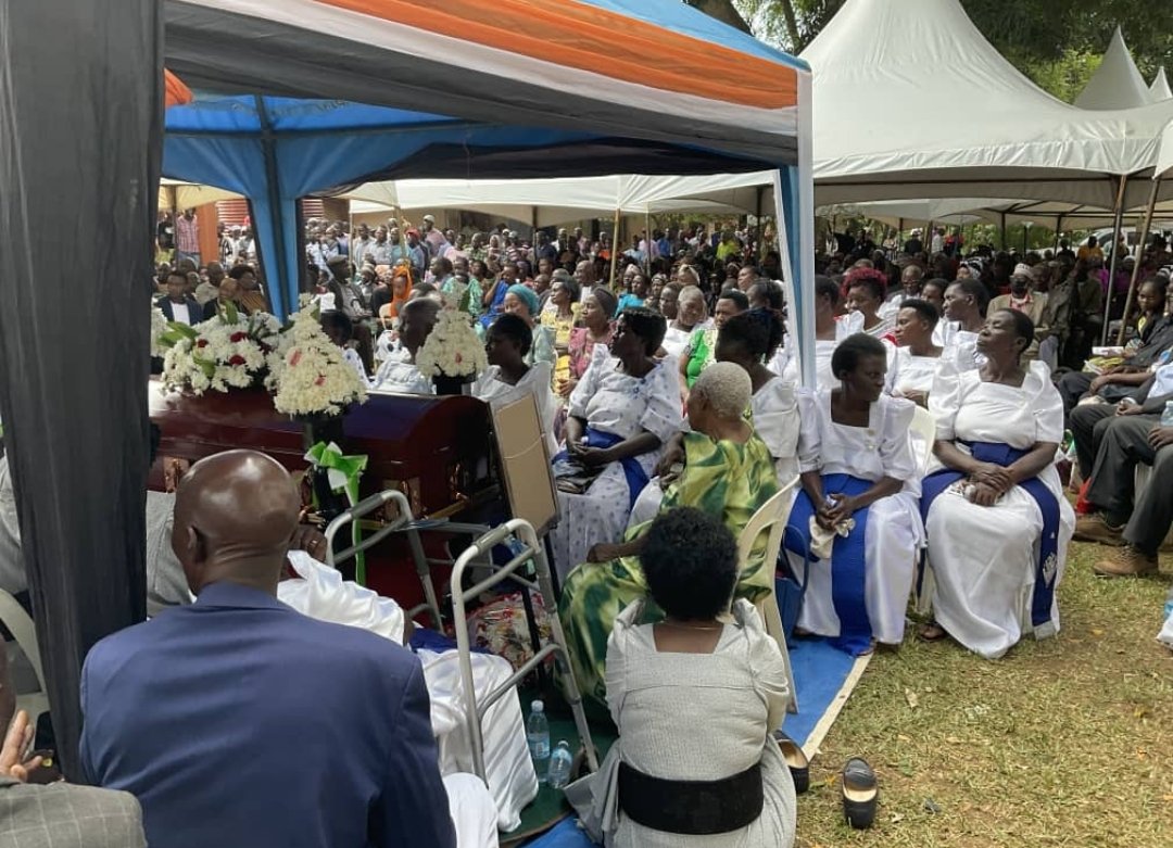 Today, I attended the burial of Mzee Kutta Musoke Besweri at Kasangombe in Nakaseke. He has been a God fearing and dedicated man who loved and helped many people in different ways. My deepest sympathy goes out to the family and friends at this difficult time.