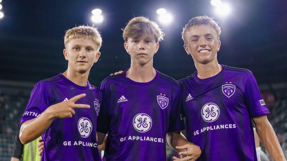 Louisville City FC (@loucityfc) on Twitter photo More love for our <a href="/LouCityAcademy/">Louisville City FC Academy</a> boys 😈
Dakota Hart and Jack Travis logged more minutes with the first team, while Nick Harshaw made his club debut in last night's friendly vs. Atlante FC! More love for our <a href="/LouCityAcademy/">Louisville City FC Academy</a> boys 😈
Dakota Hart and Jack Travis logged more minutes with the first team, while Nick Harshaw made his club debut in last night's friendly vs. Atlante FC!
