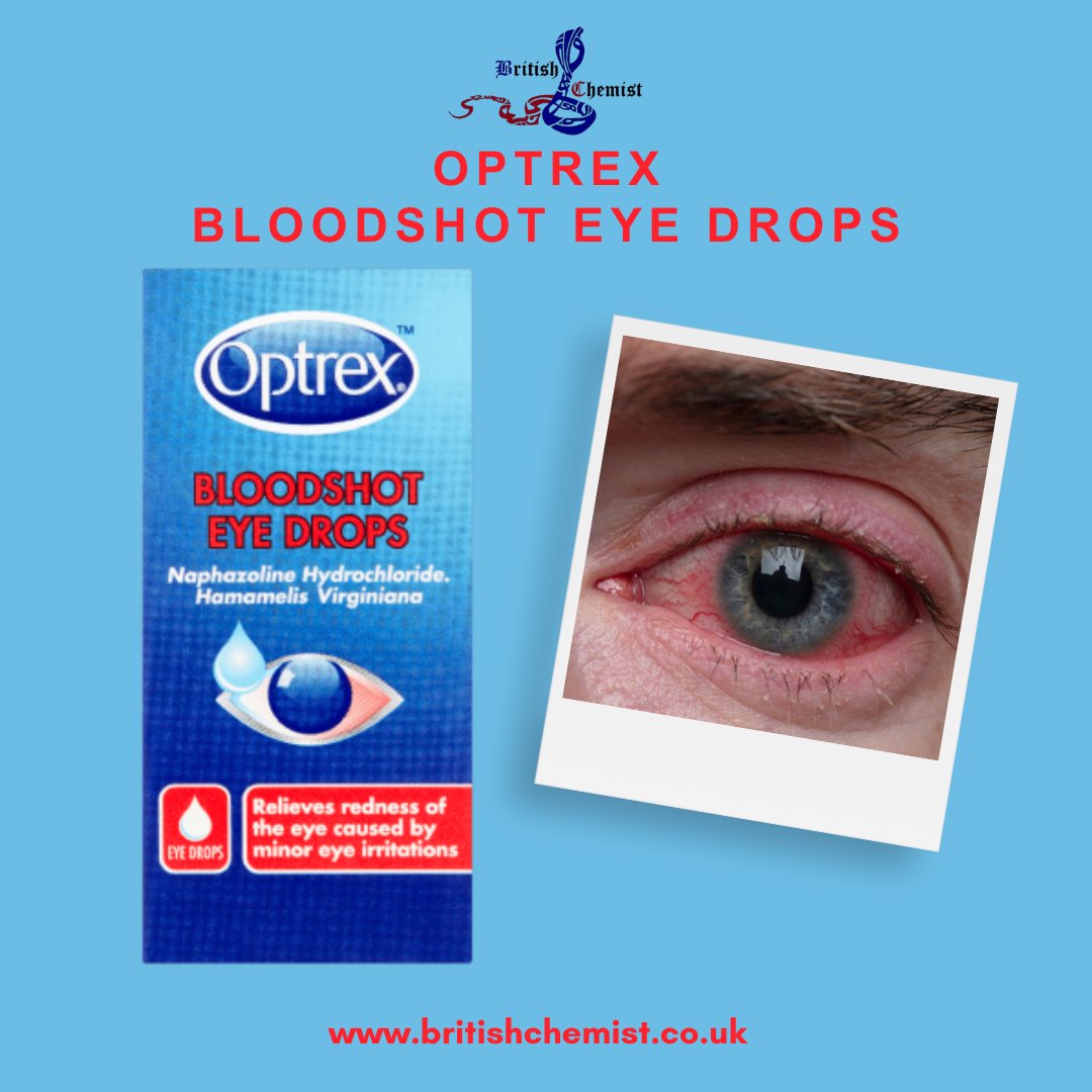 Optrex Bloodshot Eye Drops

Shop Now: britishchemist.co.uk/product/optrex…
.
.
.
.
.
#BritishChemist #pharmacy #chemist #medication #bloodshot #optrex #optrexeyewash #eyecare #dryeyes #tiredeyes #redeyes #eyecare #optrexeyedrops #bloodshoteyedrops #eyeredness #eyerednesspain #bloodshoteye