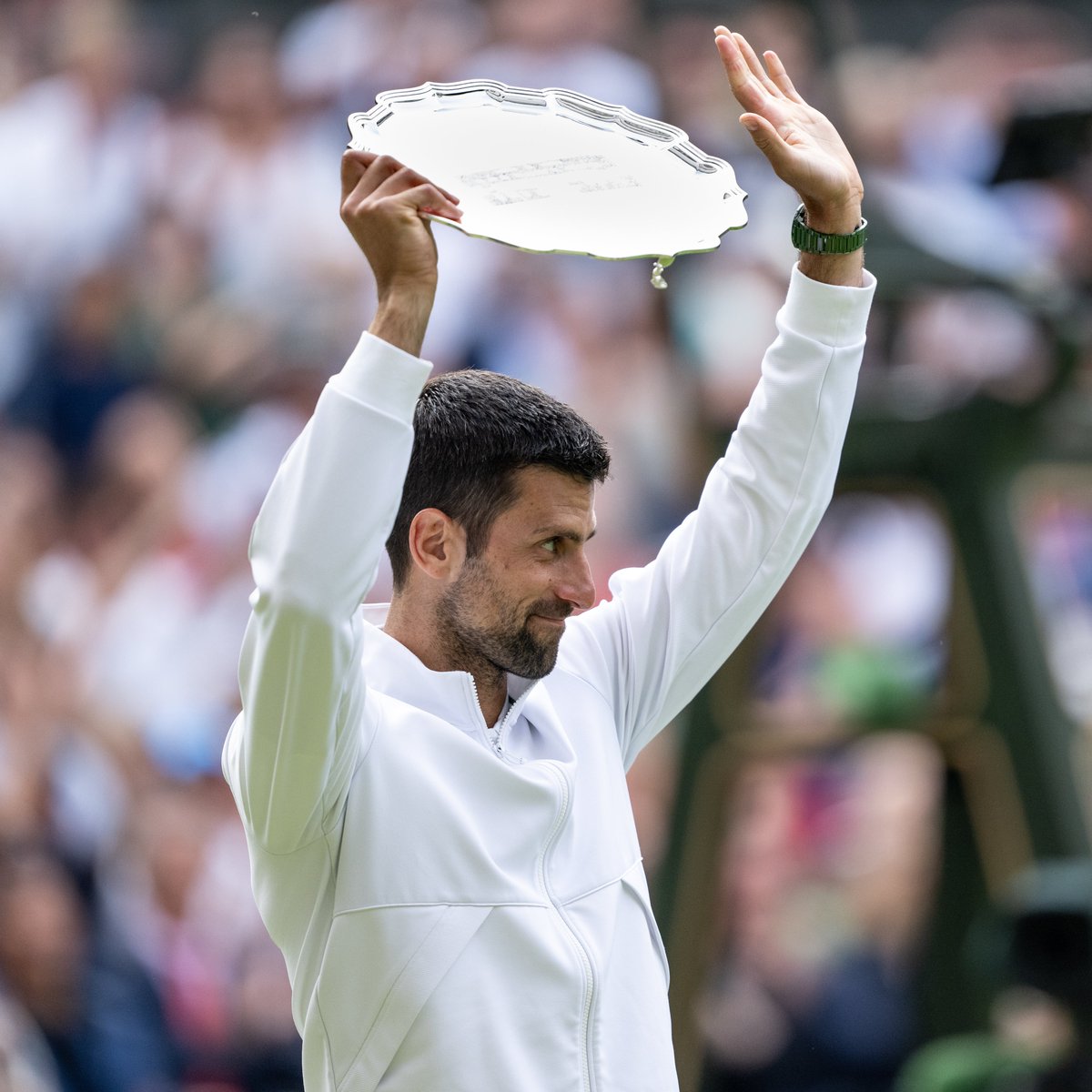 34-match winning streak. Four titles in a row. One Novak Djokovic.

A historic run from a historic champion.

#Wimbledon
