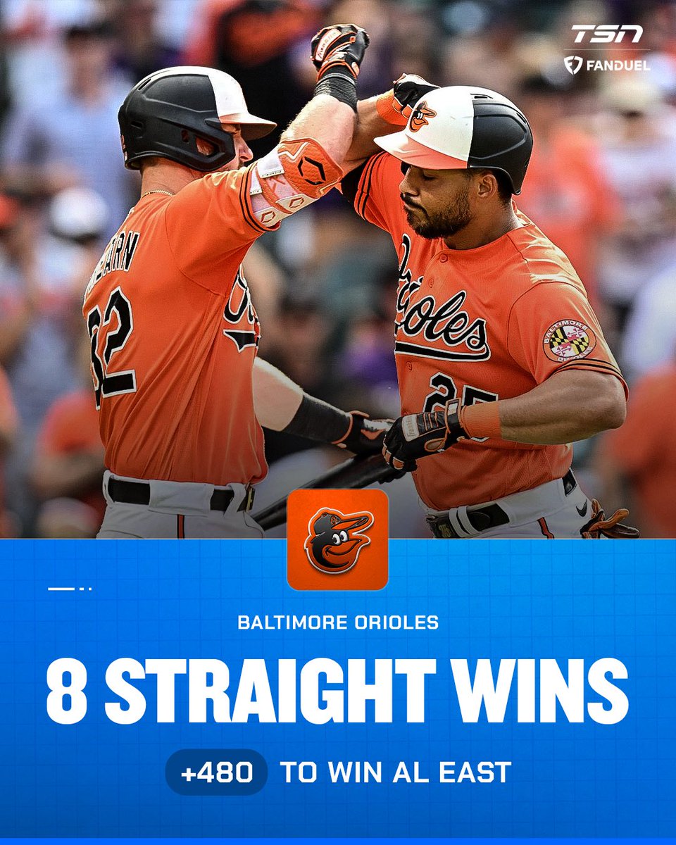 FanDuel Canada on Twitter "RT TSN_Edge The Orioles sweep a three