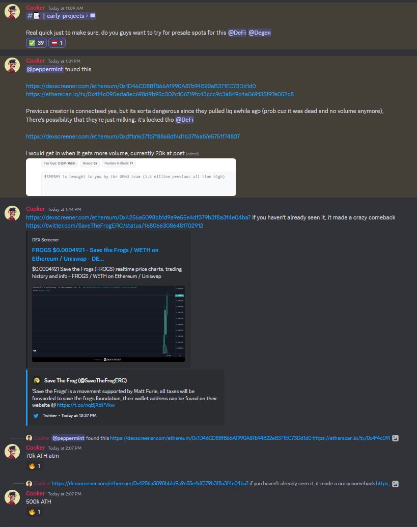 PastelAlpha's tweet photo. We're here to Save The Frogs $FROGS

$SPERMY not a bad degen either 

🧑‍🎨🖌️ https://t.co/TSVUEKSik0