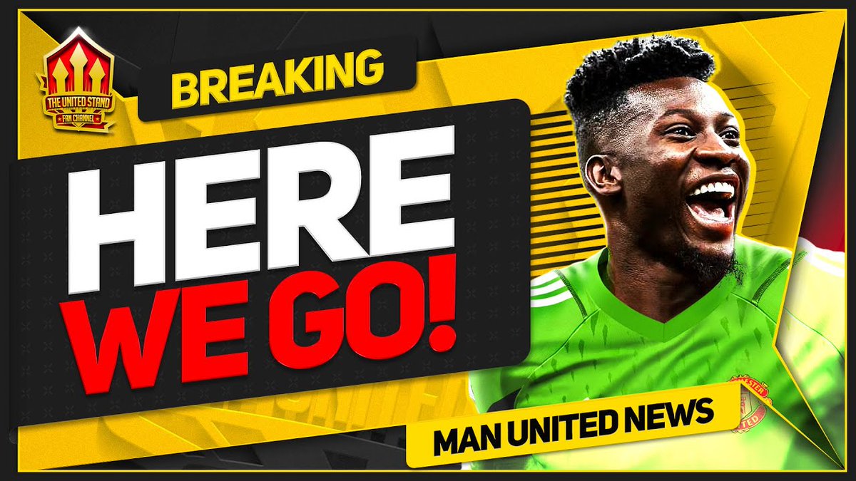 UnitedStandMUFC's tweet photo. 🚨 BREAKING! ANDRE ONANA HERE WE GO! https://t.co/96KVZ5vD03 https://t.co/IBVvbLHor3