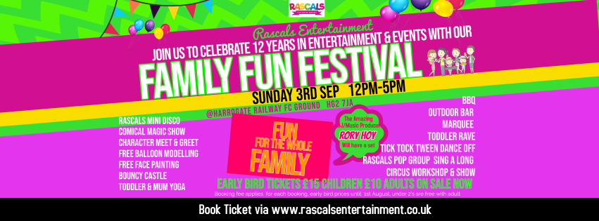Summer Festival &amp; Exciting Summer Events for all the Family, Halloween News, - eepurl.com/ivH2vY
