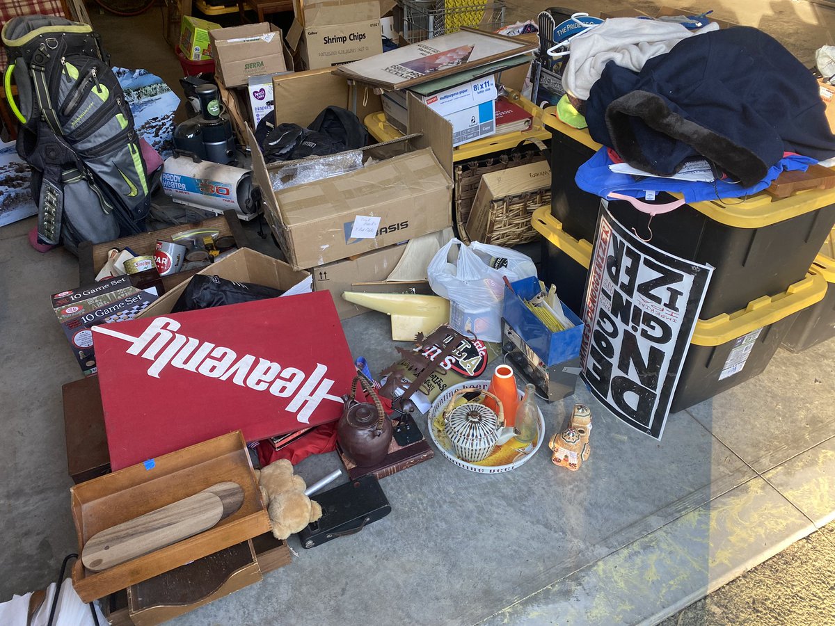 garage sale done