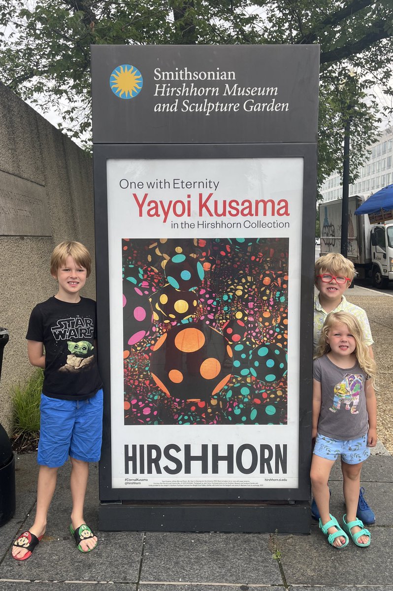 jhodgso1's tweet photo. One last time before #onewitheternity leaves the @hirshhorn for good. #kusama #hirshhorn https://t.co/45HyIRUTym